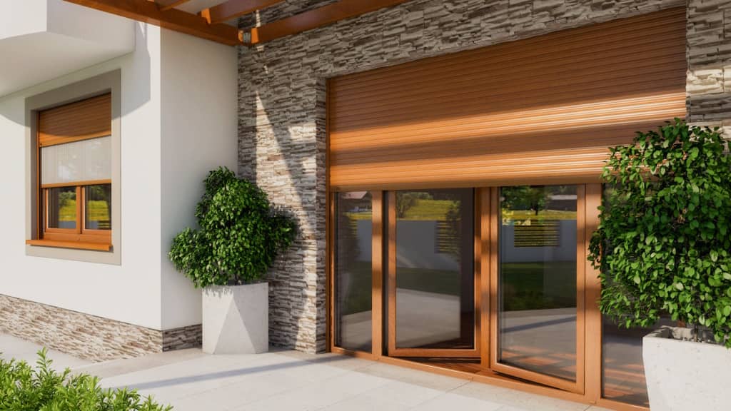 volets roulants en bois