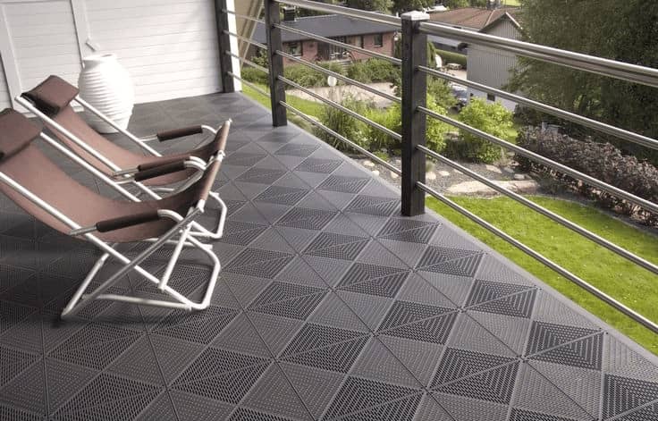 revêtement carrelage balcon