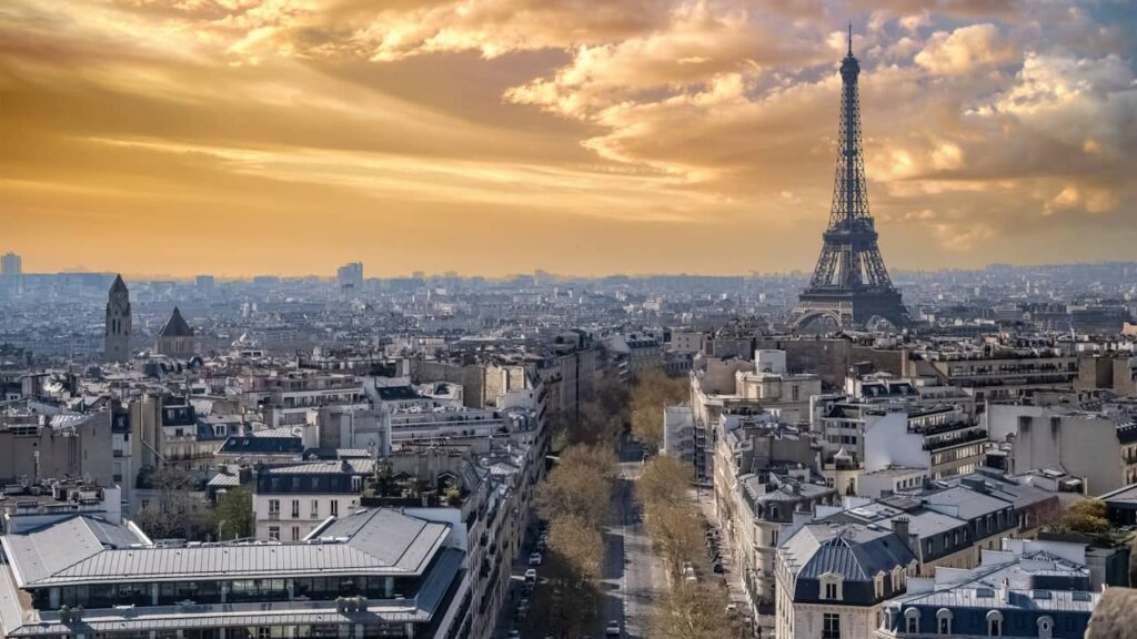 immobilier vue paris tour eiffel