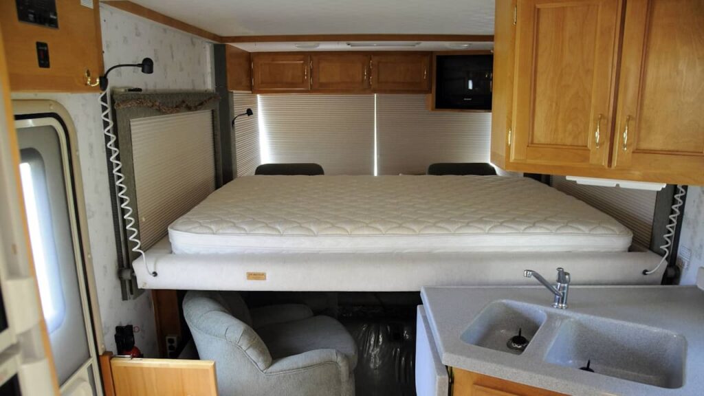 matelas de camping-car