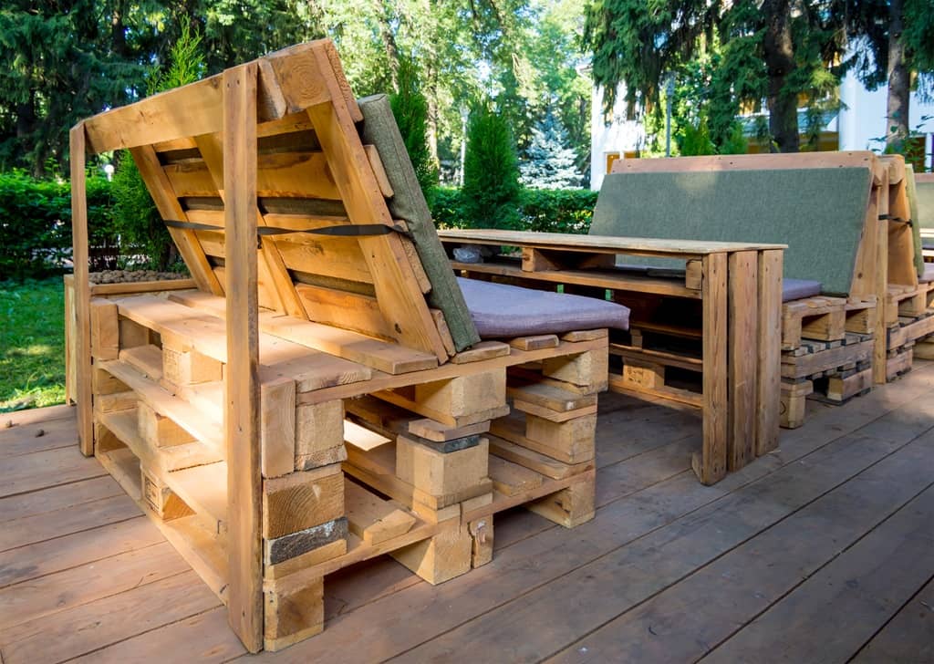 meuble palettes en bois